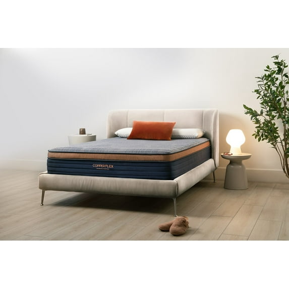 Brooklyn Bedding CopperFlex 12" Foam Mattress with Zoned Foam, California King