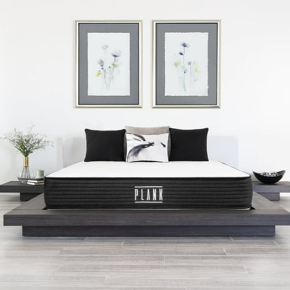 Brooklyn Bedding Plank 10-Inch Two-Sided Firm Mattress, King