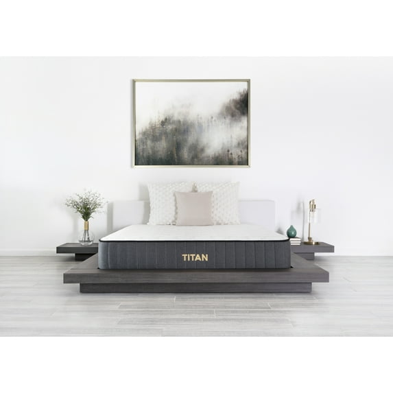 Brooklyn Bedding Titan 11" Hybrid for Plus Size Sleepers, Queen