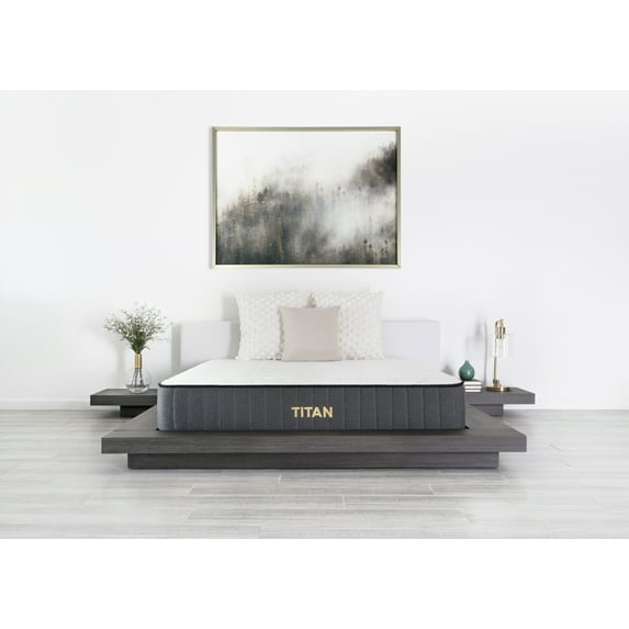 Brooklyn Bedding Titan 11" Hybrid for Plus Size Sleepers with Cooling Cover, Full