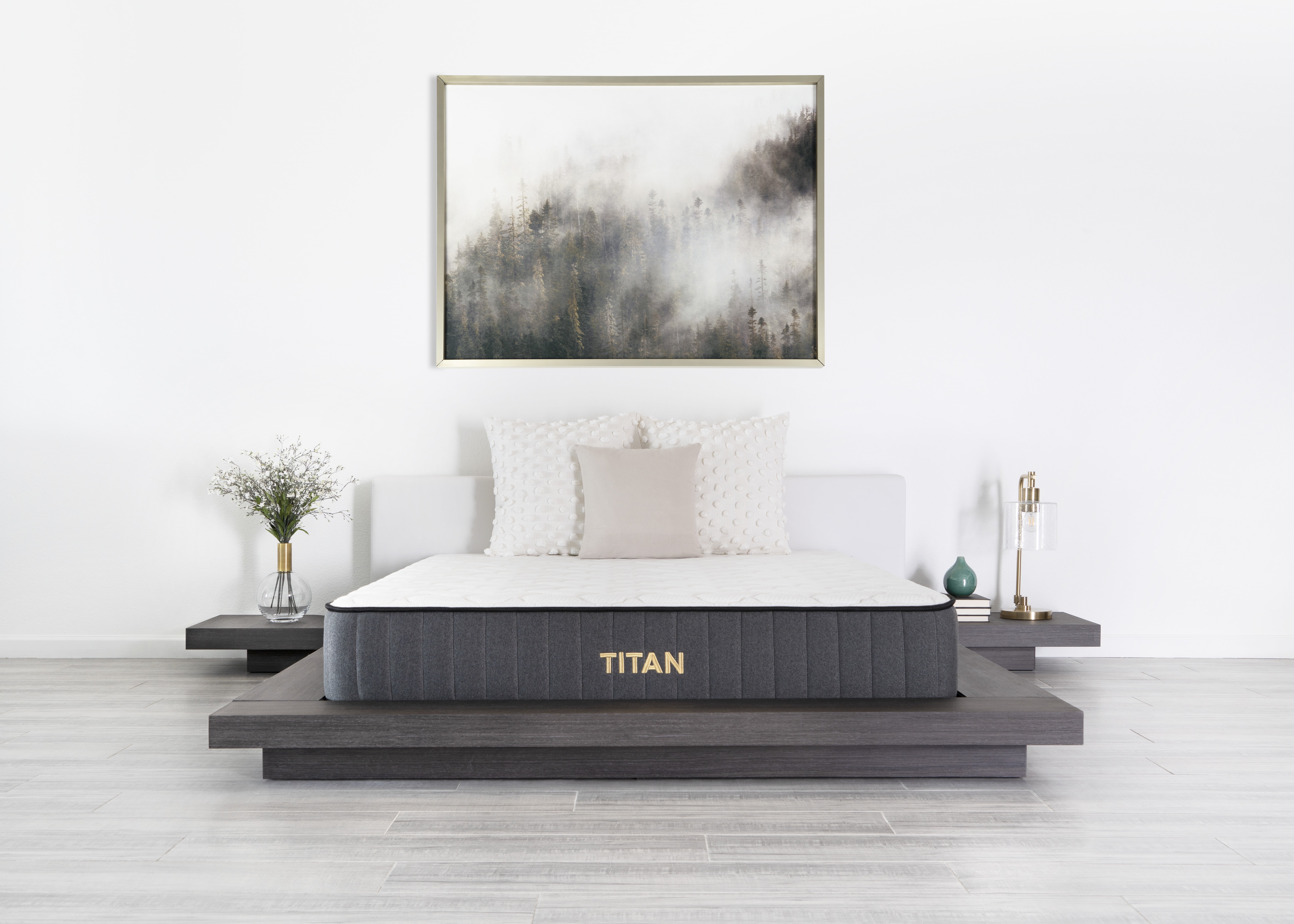 Titan Queen Hybrid Mattress with Gel Memory Foam
