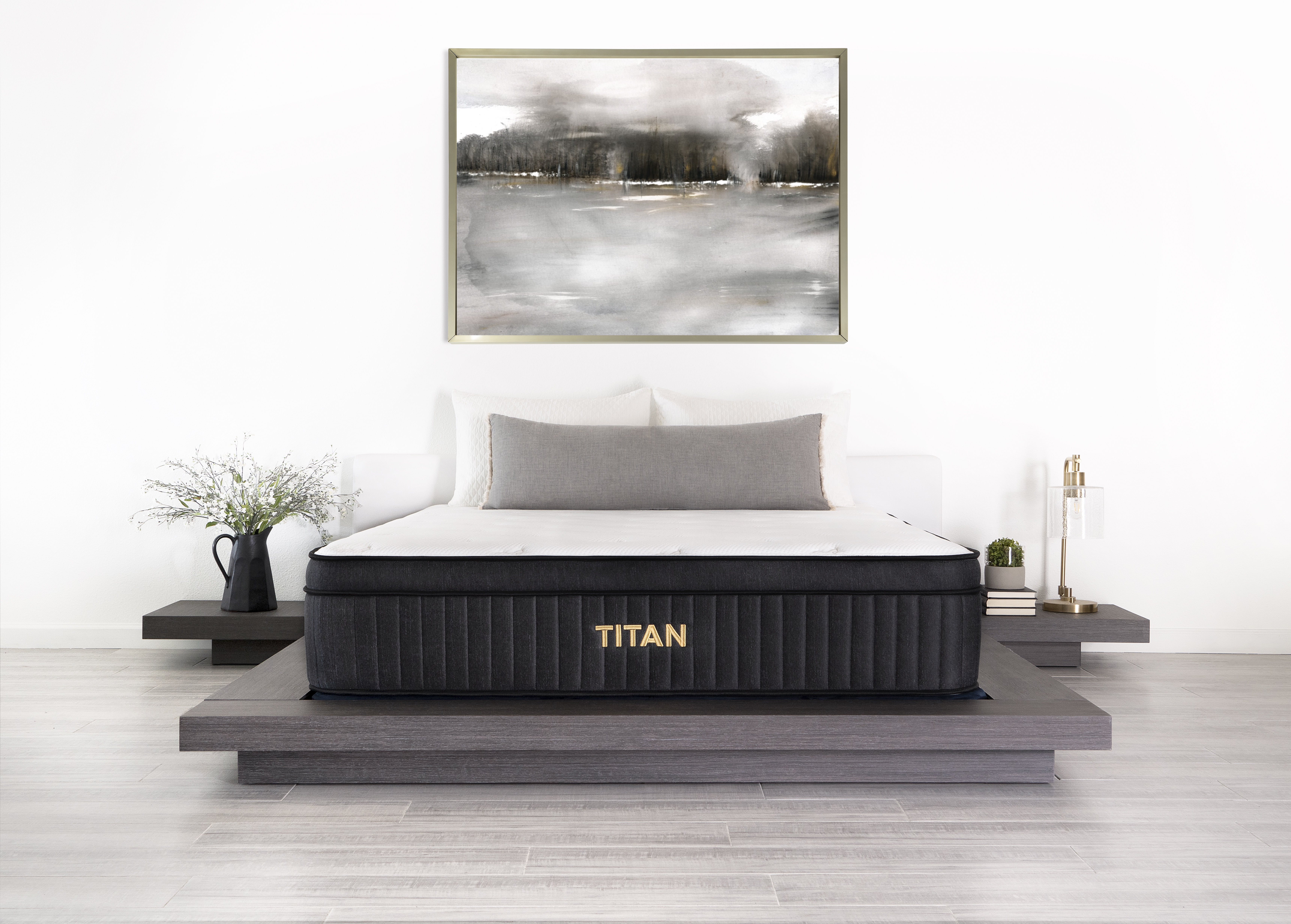 Brooklyn Bedding Titan 13" Hybrid Luxe for Plus Size Sleepers, Full
