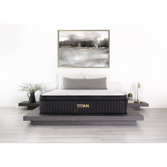 Brooklyn Bedding Titan 13" Hybrid Luxe for Plus Size Sleepers, Full