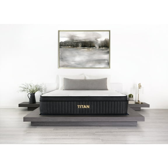 Brooklyn Bedding Titan 13" Hybrid Luxe for Plus Size Sleepers, King