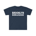 thumbnail image 1 of Brooklyn Born Raised Unisex T-shirt S-3XL Brooklyn Pride Brooklynite, 1 of 2