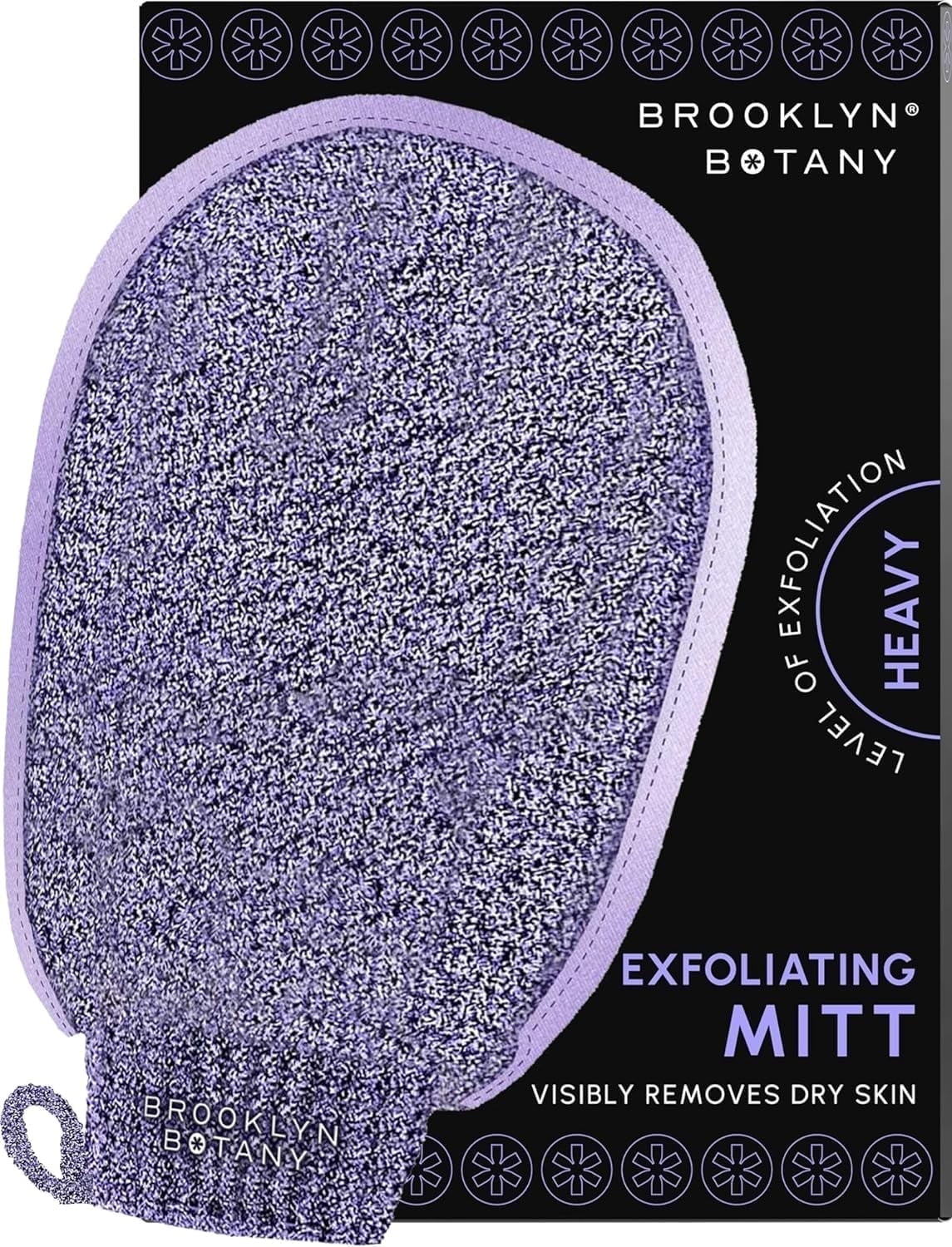 Brooklyn Botany Exfoliating Glove Exfoliating Body Scrubber for Skincare and Body Care, 1 Piece