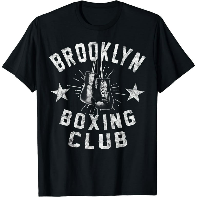 Brooklyn Boxing Club - Vintage Distressed Boxer T-Shirt Brooklyn Boxing Club - Vintage Distressed Boxer T-Shirt