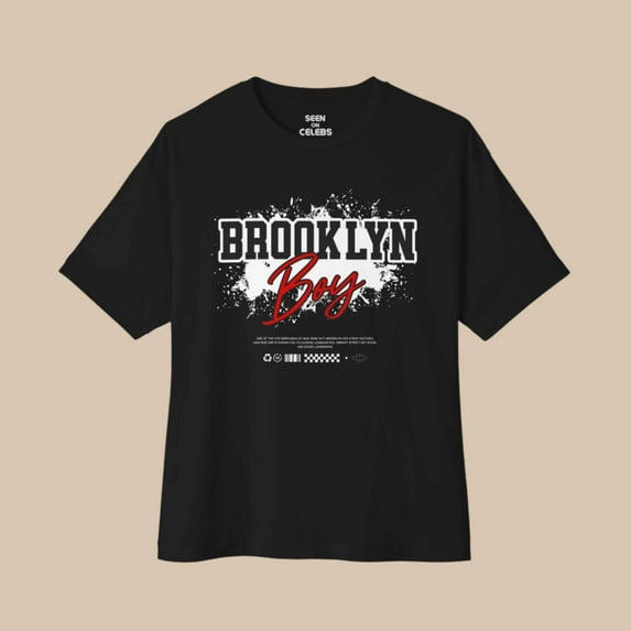 Brooklyn Boy New York City T-shirt | NYC Boroughs Hip Hop Rap Culture Tees | 2 Colors