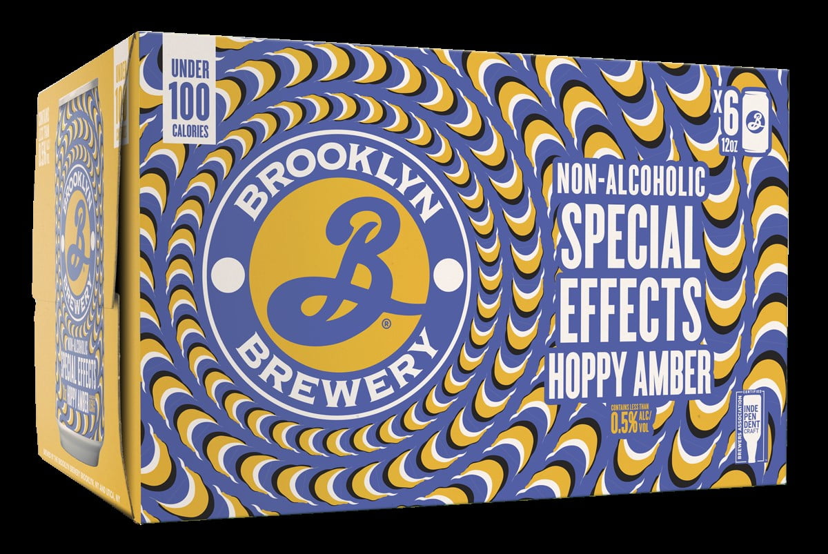 Brooklyn Brewery Special Effects NonAlcoholic Beer Hoppy Amber 0.5, 6