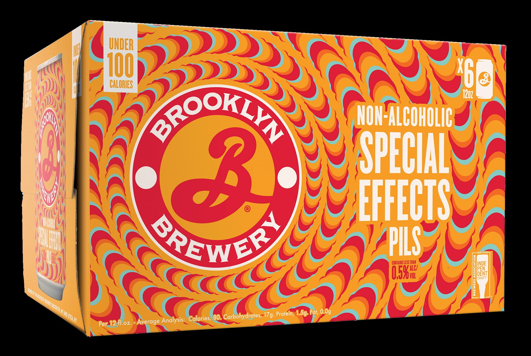 Brooklyn Brewery Special Effects NonAlcoholic Beer Pils, 6 Pack, 12 fl