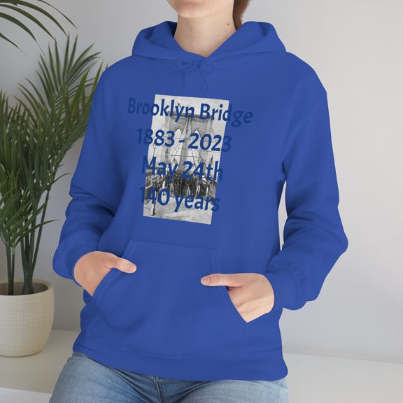 Brooklyn Bridge 1883-2023 May 24th 140 years History Famous Sweatshirt