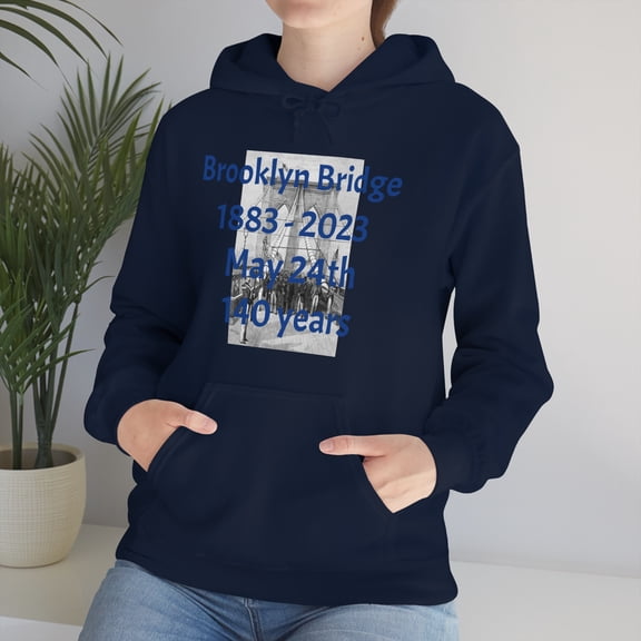Brooklyn Bridge 1883-2023 May 24th 140 years History Famous Sweatshirt