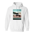 thumbnail image 1 of Brooklyn Bridge Abstract Design Hoodie Men - Men Hoodie, White, 4XL, 1 of 4