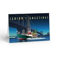 thumbnail image 1 of Brooklyn Bridge Boat Ride Holiday Card - 12 Holiday Cards & Envelopes- 18114, 1 of 5