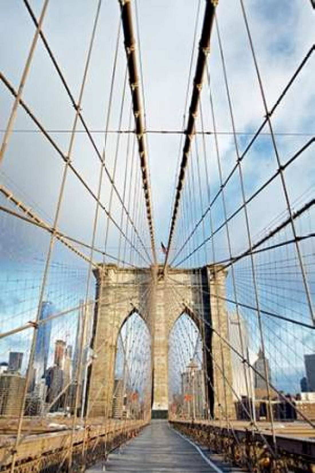 Brooklyn Bridge Canvas Art - Alan Blaustein (12 x 18)