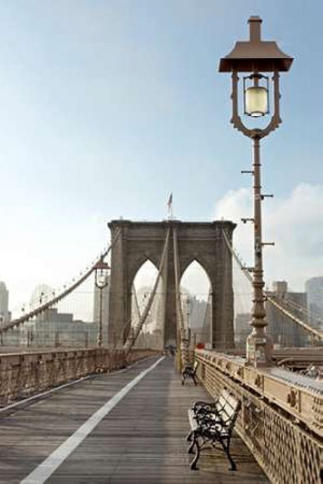 Brooklyn Bridge Canvas Art - Alan Blaustein (12 x 18)