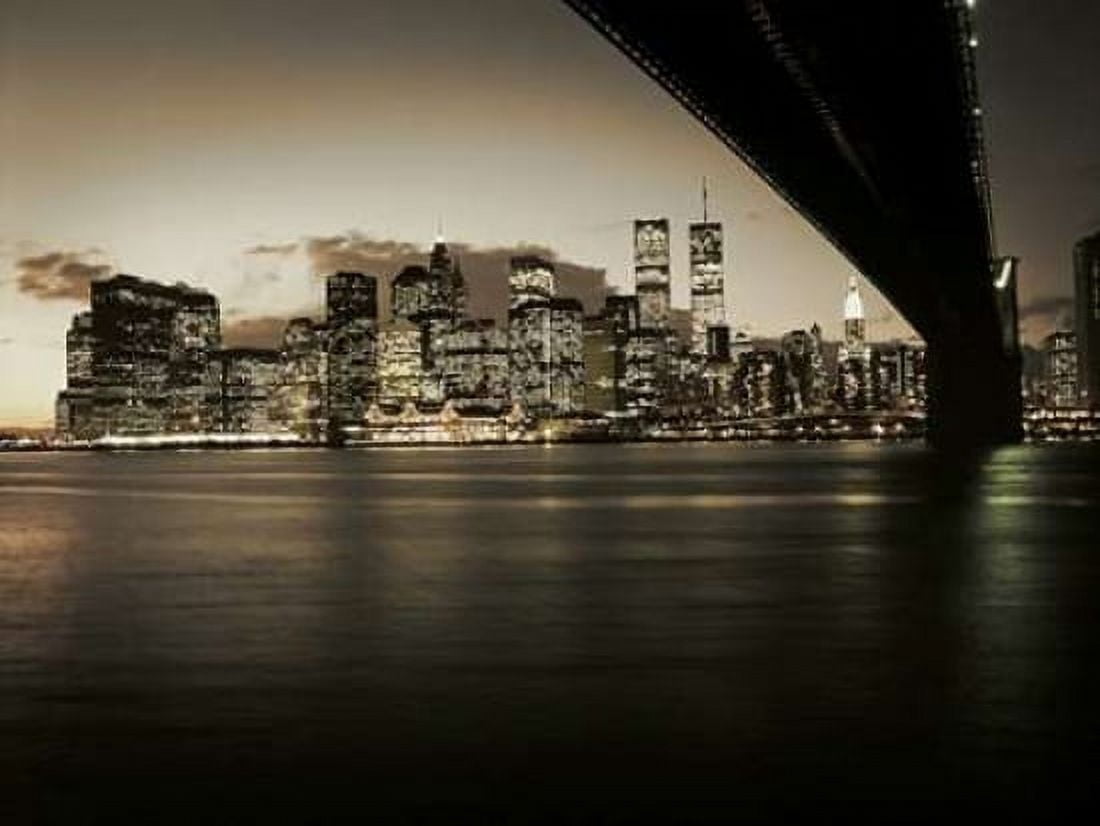 Brooklyn Bridge Canvas Art - PhotoINC Studio (18 x 24)