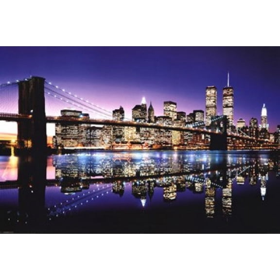 Brooklyn Bridge - Color Poster (36 x 24)