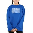 thumbnail image 1 of Brooklyn Bridge - Girl's Word Art Crewneck Sweatshirt, 1 of 3