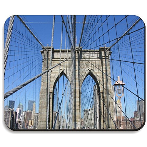 Brooklyn Bridge Mousepad 8x10 Inch New York City Mousepads