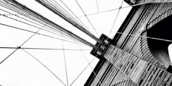 Brooklyn Bridge NYC Canvas Art - Amy Gibbings (10 x 20)