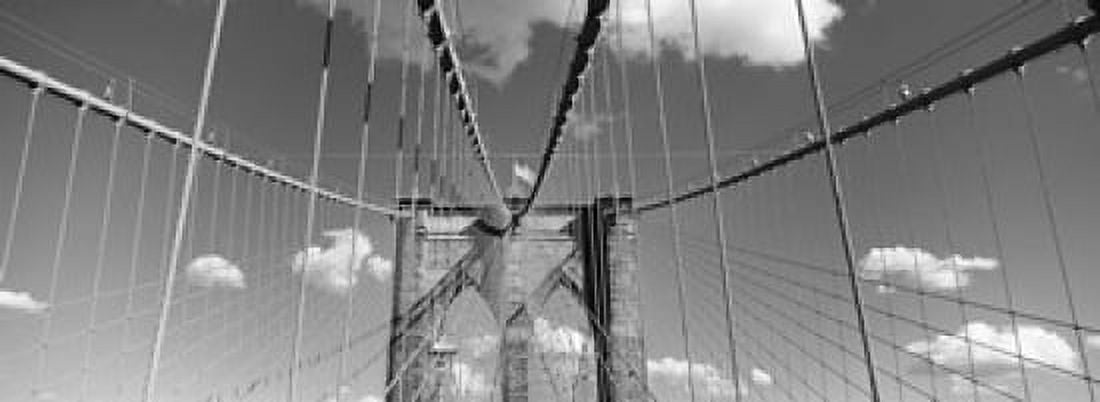 Brooklyn Bridge NYC New York City New York State USA Canvas Art - Panoramic Images (36 x 13)