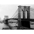 thumbnail image 1 of Brooklyn Bridge New York 1900 Poster Print by A. Loeffler (11 x 14), 1 of 1