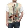 thumbnail image 1 of Brooklyn Bridge New York Urban Wanderer Unisex Tee, 1 of 7