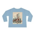 thumbnail image 1 of Brooklyn Bridge New York Urban Wanderlust Toddler Long Sleeve Tee, 1 of 4