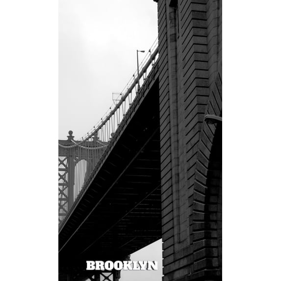 Brooklyn Bridge Reflective creative blank page journal $ir Michael designer edition: Brooklyn Brudge creative blank page refective journal $ir Michael designer edi (Hardcover)