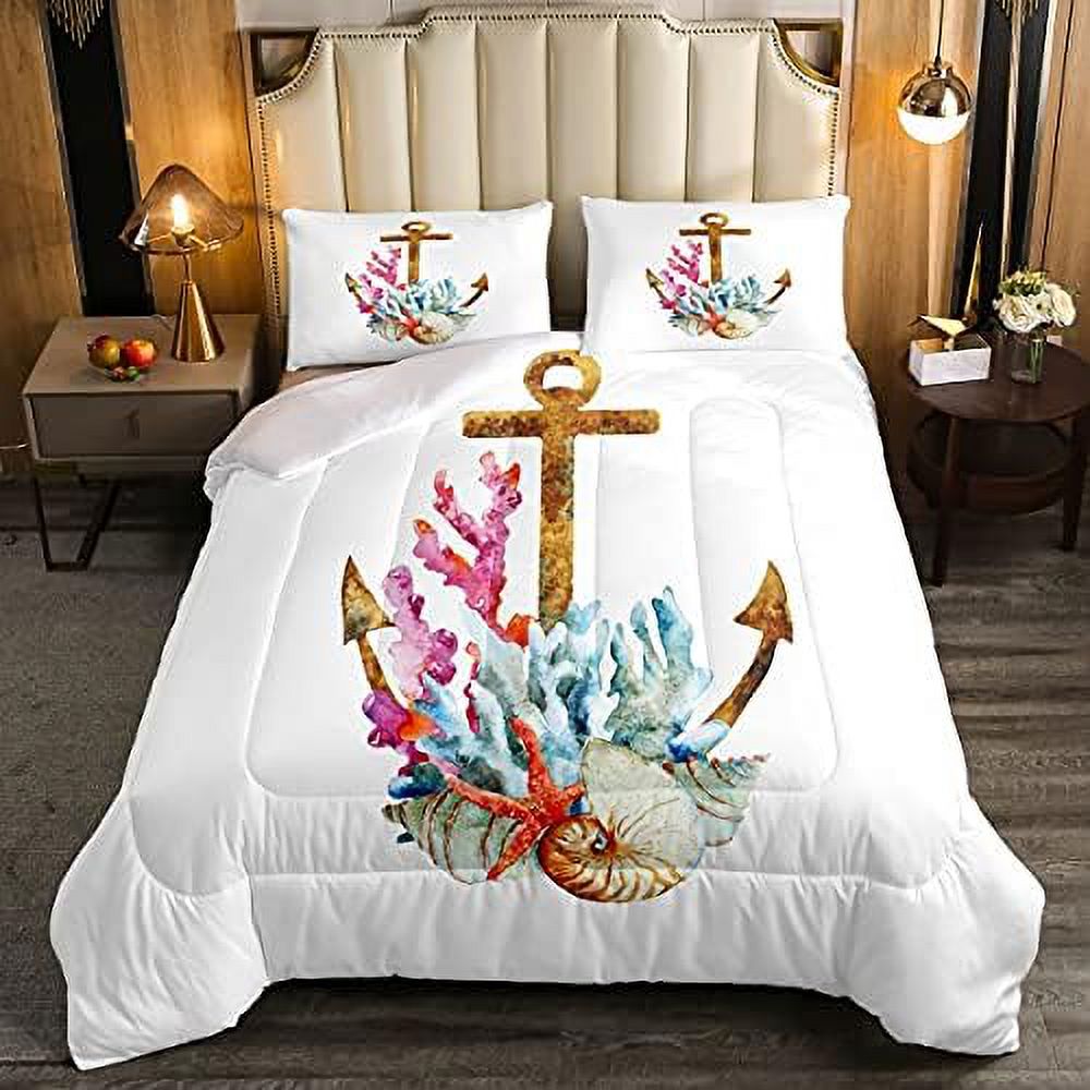 Brooklyn Bridge Soft Comforter Set Kids New York City Black and White Bedding Set Famous Town