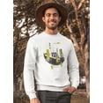 thumbnail image 1 of Brooklyn Bridge Urban Design. Sweatshirt Men -Image by Shutterstock, Male 5X-Large, 1 of 4