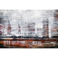 thumbnail image 1 of Brooklyn Bridge View by Parvez Taj Painting Print on Wrapped Canvas, 1 of 5