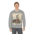 thumbnail image 1 of Brooklyn Bridge Wanderlust Unisex Heavy Blend Crewneck Sweatshirt, 1 of 9
