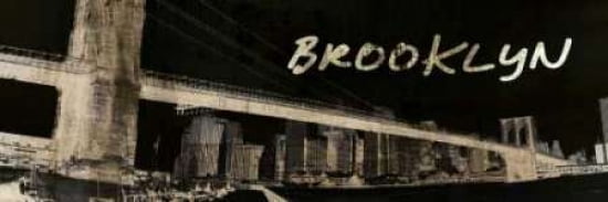 Brooklyn Canvas Art - Adamsky (8 x 24)