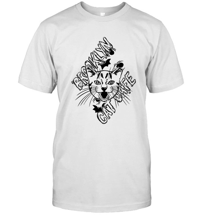 Brooklyn Cat Cafe Halloween 2024 Shirt