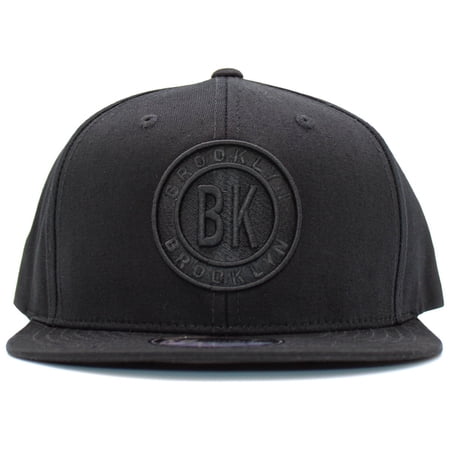 Brooklyn Circle City Embroidered Snapback Adjustable Baseball Cap Mens Womens