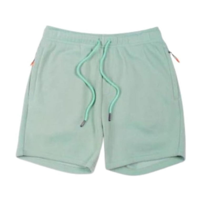 Fleece shorts zip pockets sale