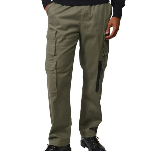 Brooklyn Cloth Men's Stretch Twill Utility Pant, Stylish & Comfortable Olive, Medium