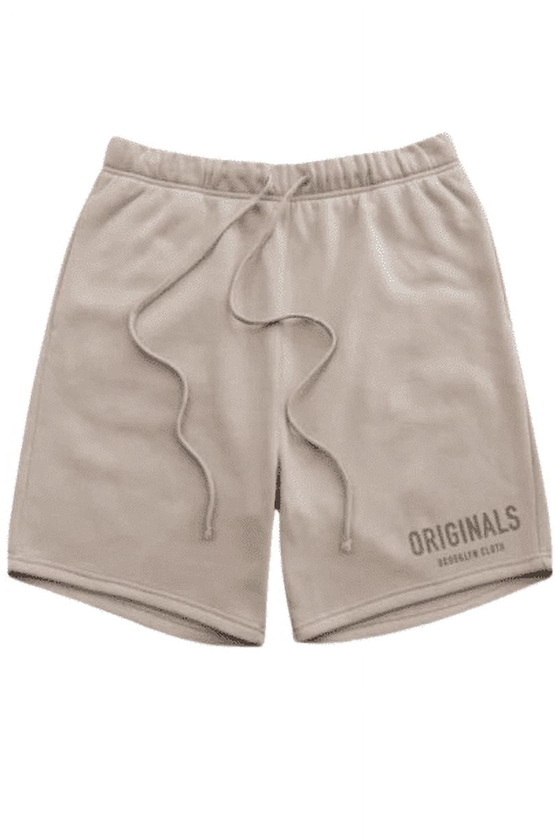 Brooklyn Cloth Originals Fleece Shorts Comfortable Pumice Stone for Male Polyester for Men Walmart