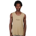 thumbnail image 1 of Brooklyn Cloth Originals Men's Ribbed Tank Top, Relaxed Fit, U Neck, Dropped Armholes, Olive Gray, XL, 1 of 5