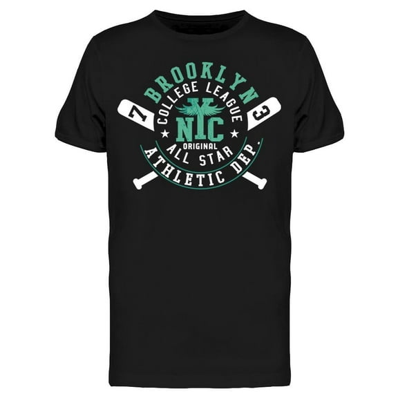 Brooklyn College League T-Shirt Men -Image by Shutterstock, Male Small