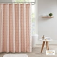 thumbnail image 1 of Bathroom Mirror Brooklyn Cotton Jacquard Pom Pom Shower Curtain,Bathroom Cabinet, 1 of 5