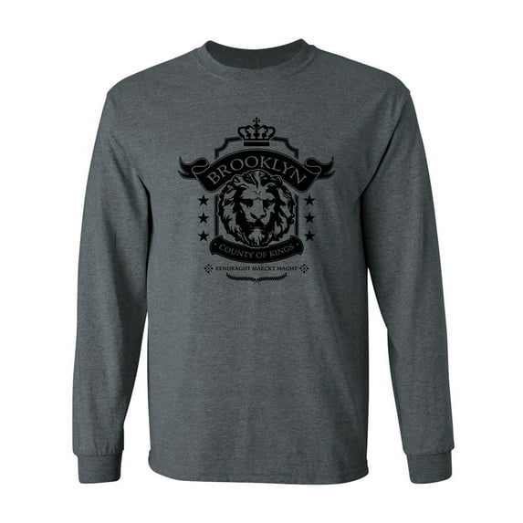 Brooklyn County of Kings Adult Long Sleeve T-shirt