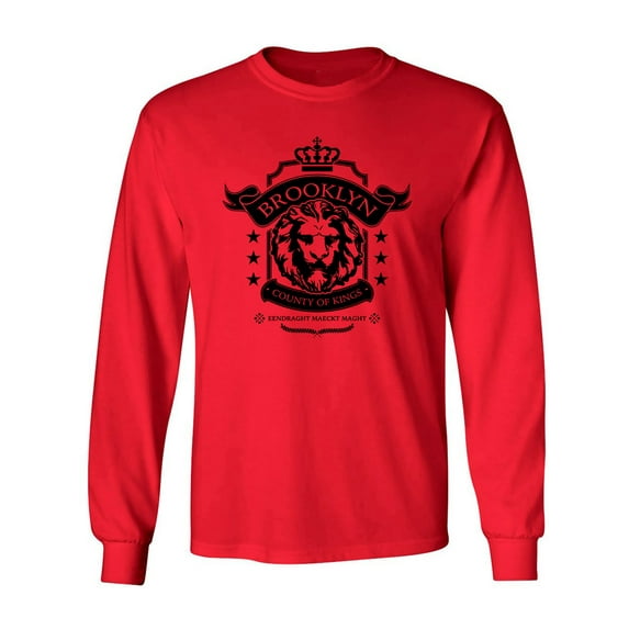 Brooklyn County of Kings Adult Long Sleeve T-shirt