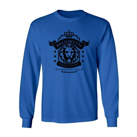 Brooklyn County of Kings Adult Long Sleeve T-shirt