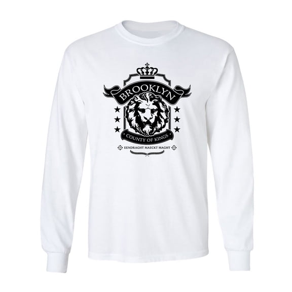 Brooklyn County of Kings Adult Long Sleeve T-shirt