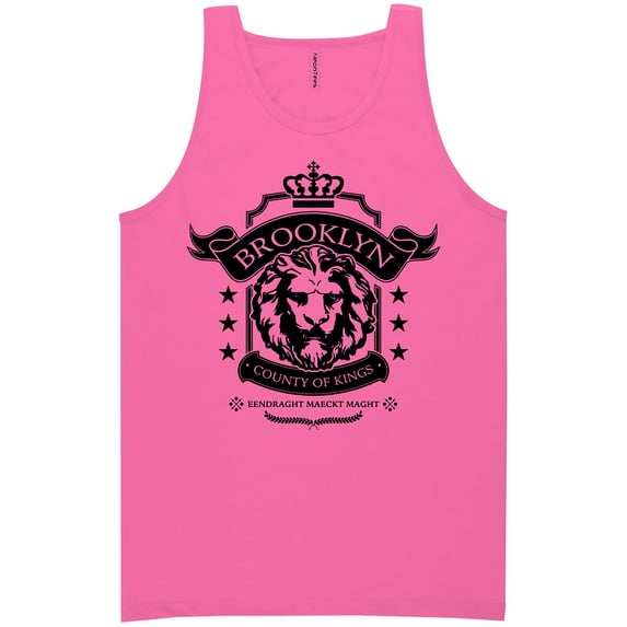 Brooklyn County of Kings Neon Tank Top