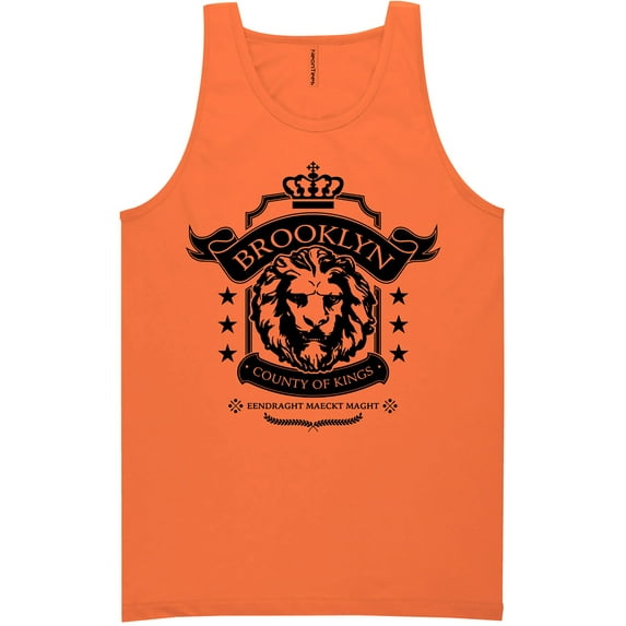 Brooklyn County of Kings Neon Tank Top