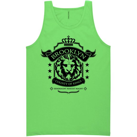 Brooklyn County of Kings Neon Tank Top